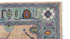 Agra Traditional Oushak Hand Knotted Wool Rug Beige