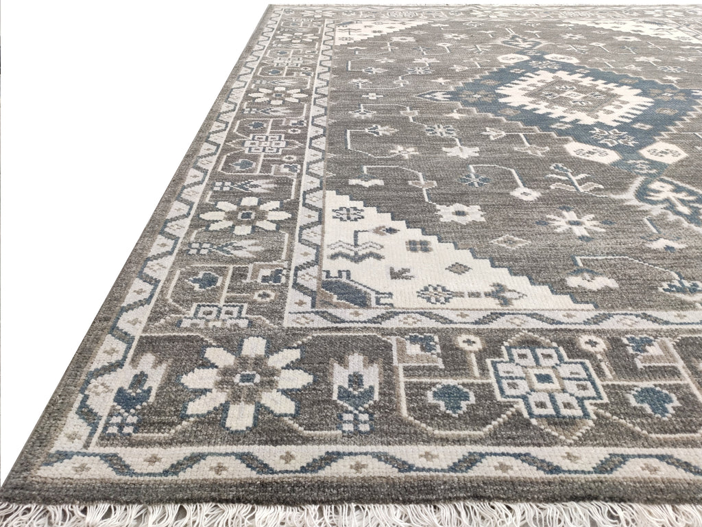 Anadolu Hand Knotted Wool Rug Cocoa Brown
