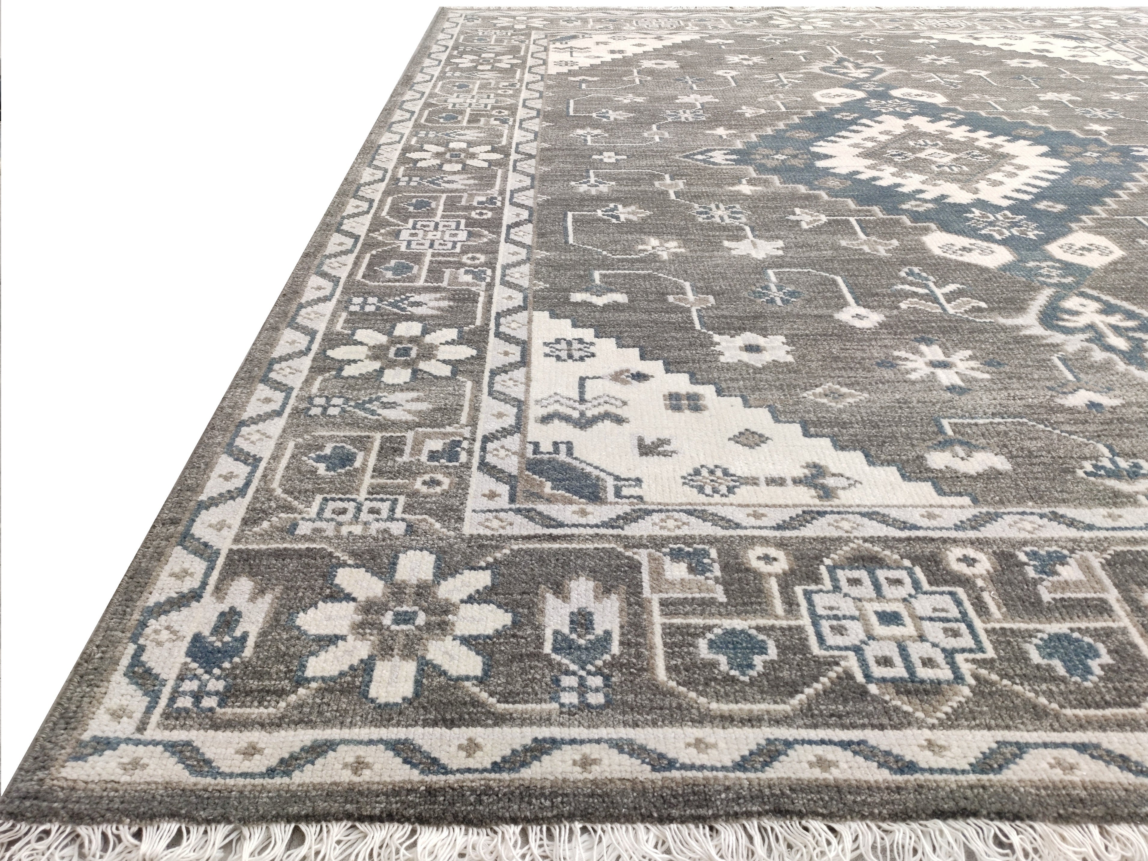 Anadolu Hand Knotted Wool Rug Cocoa Brown