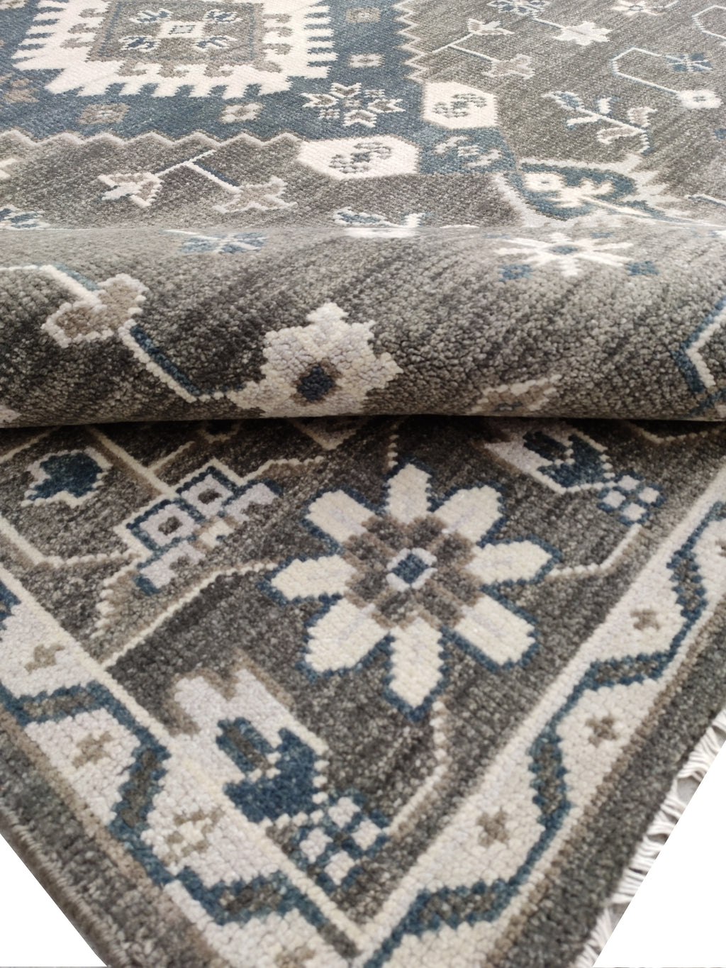 Anadolu Hand Knotted Wool Rug Cocoa Brown