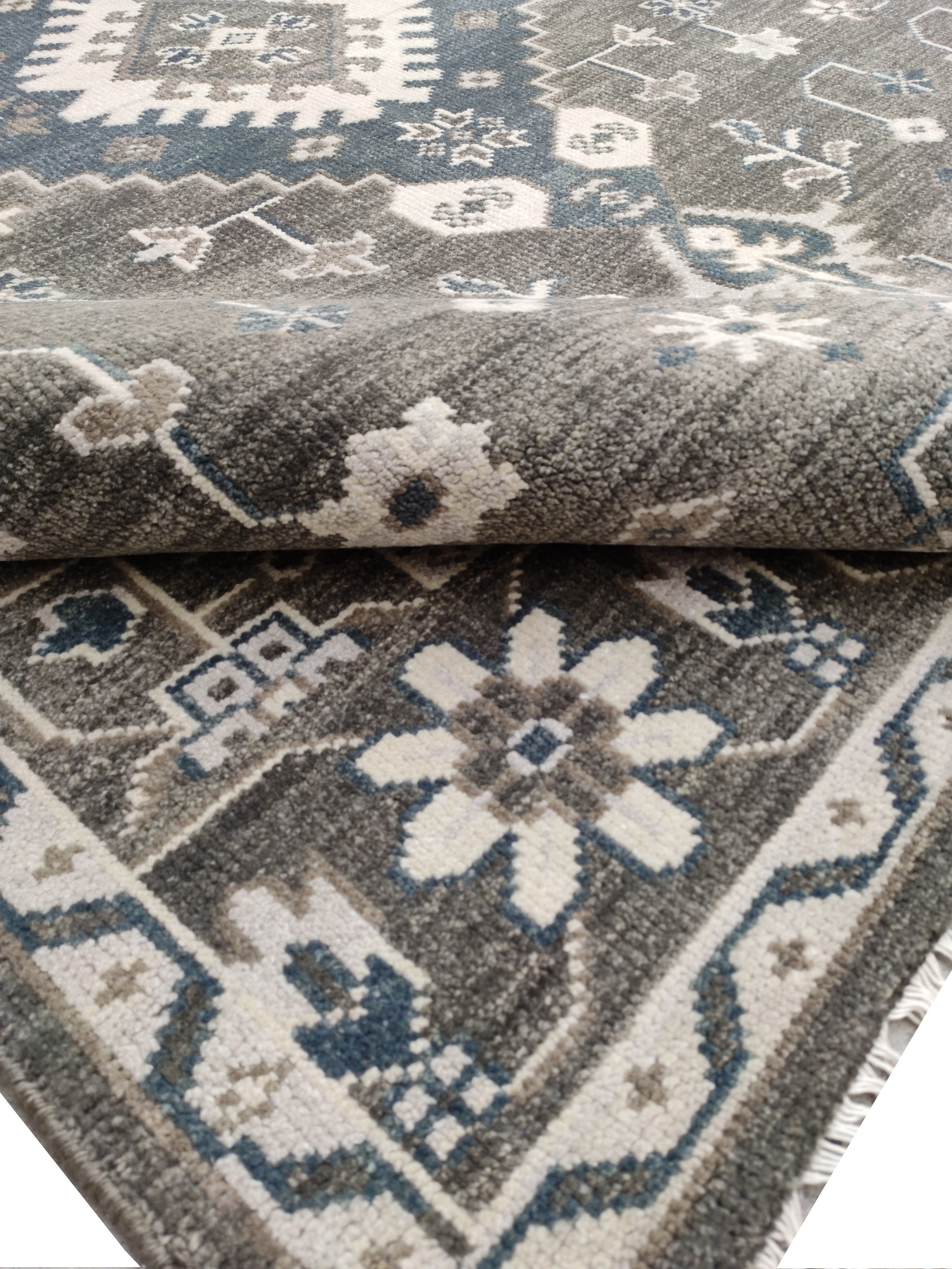 Anadolu Hand Knotted Wool Rug Cocoa Brown