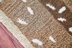 Antelope Hand Tufted Wool Area Rug Beige