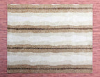 Antelope Hand Tufted Wool Area Rug Beige