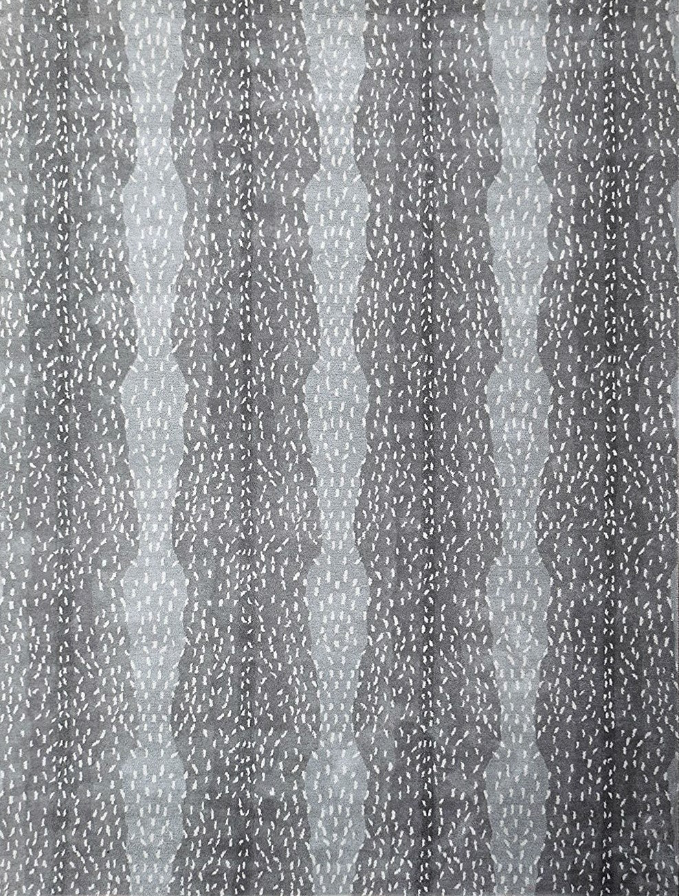 Antelope Hand Tufted Wool Area Rug Grey