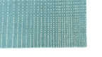 Aqua Graduated Polka Dot Hand Tufted Wool Rug