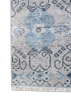 Baatha Hand Knotted Wool Rug Beige