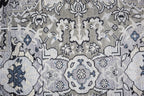 Beena Hand Knotted Wool Rug Grey