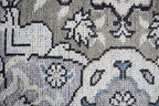 Beena Hand Knotted Wool Rug Grey