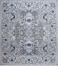 Beena Hand Knotted Wool Rug Grey