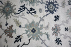 Billie Hand Knotted Wool Rug Ivory