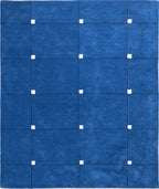 Blue Fantasy Hand Tufted Wool Rug