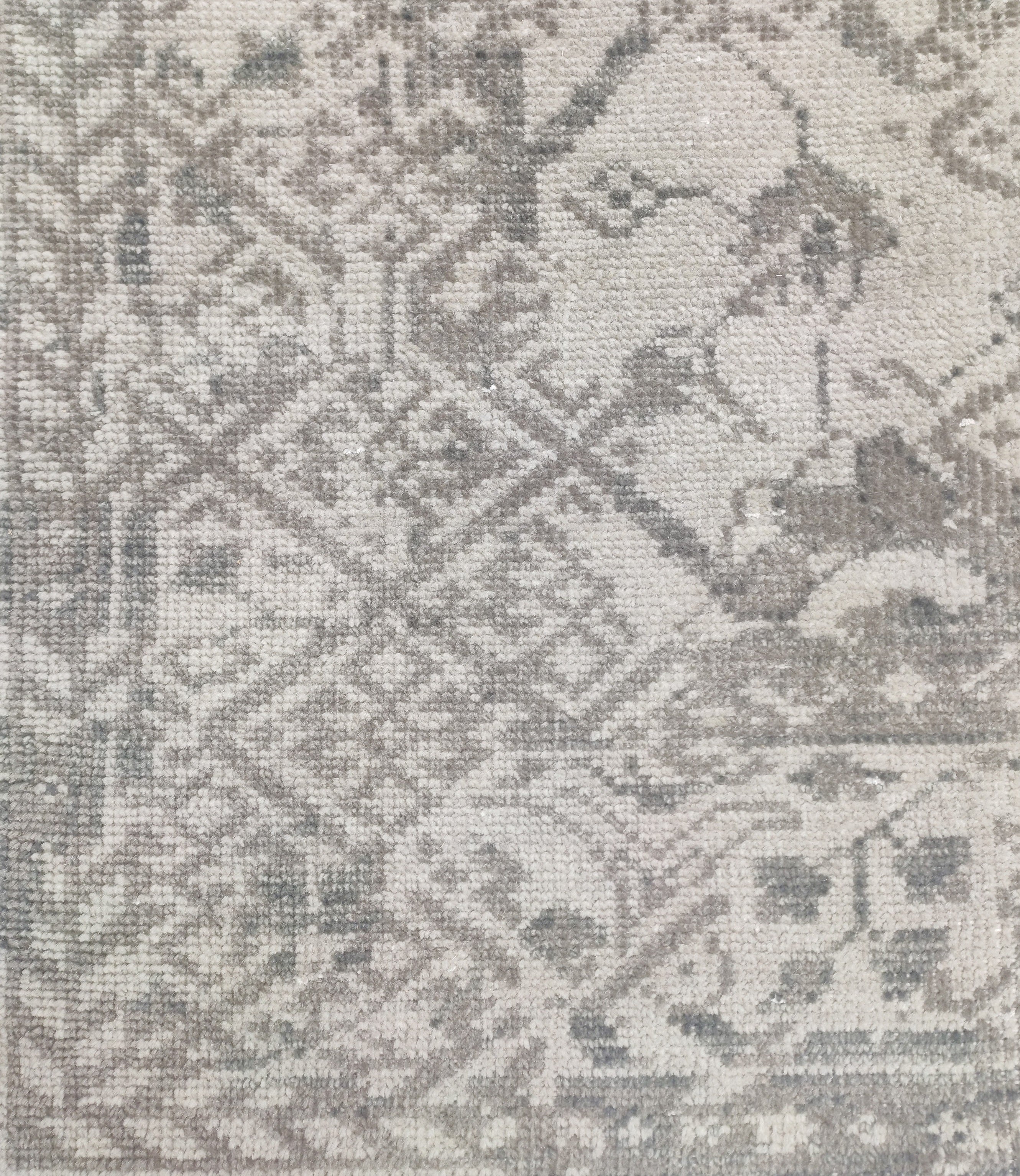 Bollen Hand Knotted Wool Rug Beige