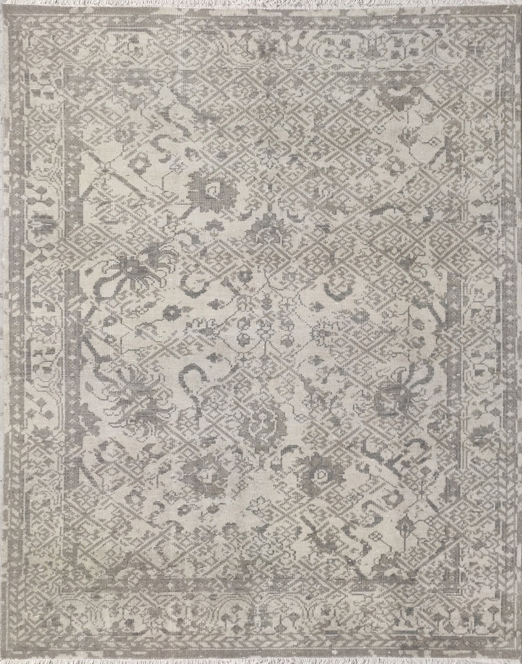 Bollen Hand Knotted Wool Rug Beige