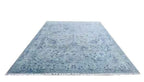 Bollen Hand Knotted Wool Rug Blue