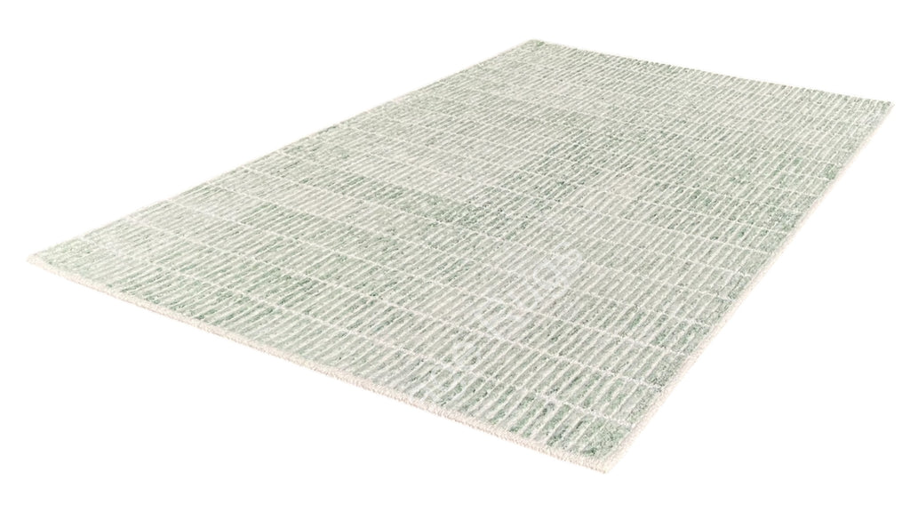 Capitola Hand Tufted Wool Rug Light Green