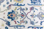 Craftsman Oushak Hand Knotted Wool Rug Blue