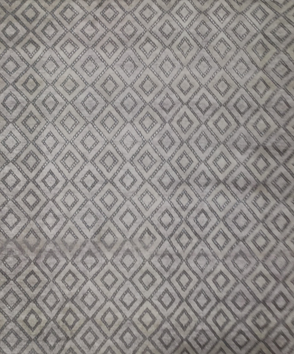 Davey Moroccan Style Hand Knotted Wool Rug Ivory