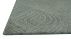 Faux Bois Hand Tufted Wool Viscose Rug Sage Green