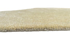 Geo Irregular Abstract Hand Tufted Wool Rug Beige