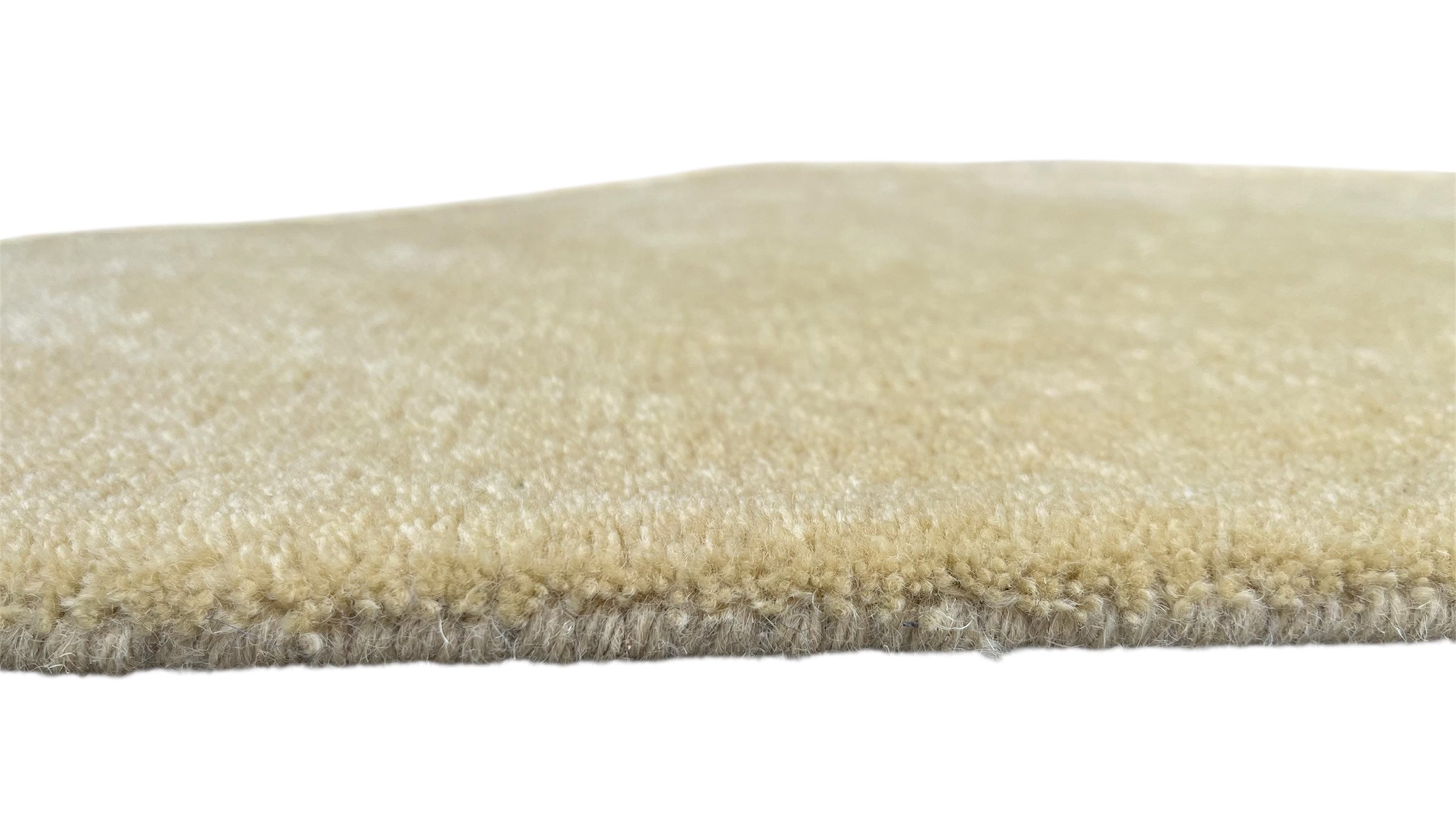 Geo Irregular Abstract Hand Tufted Wool Rug Beige