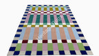 Haxton Plaid Hand Tufted Wool Rug Multicolor