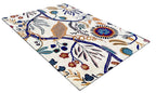 Jackfruit Floral Hand Tufted Wool Rug Multicolor