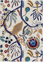 Jackfruit Floral Hand Tufted Wool Rug Multicolor