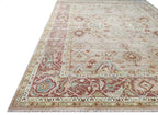 Jaipur Turkish Knot Hand Knotted Wool Rug Pink