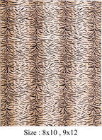 Lion Animal Sheersucker Hand Tufted Wool Rug Beige