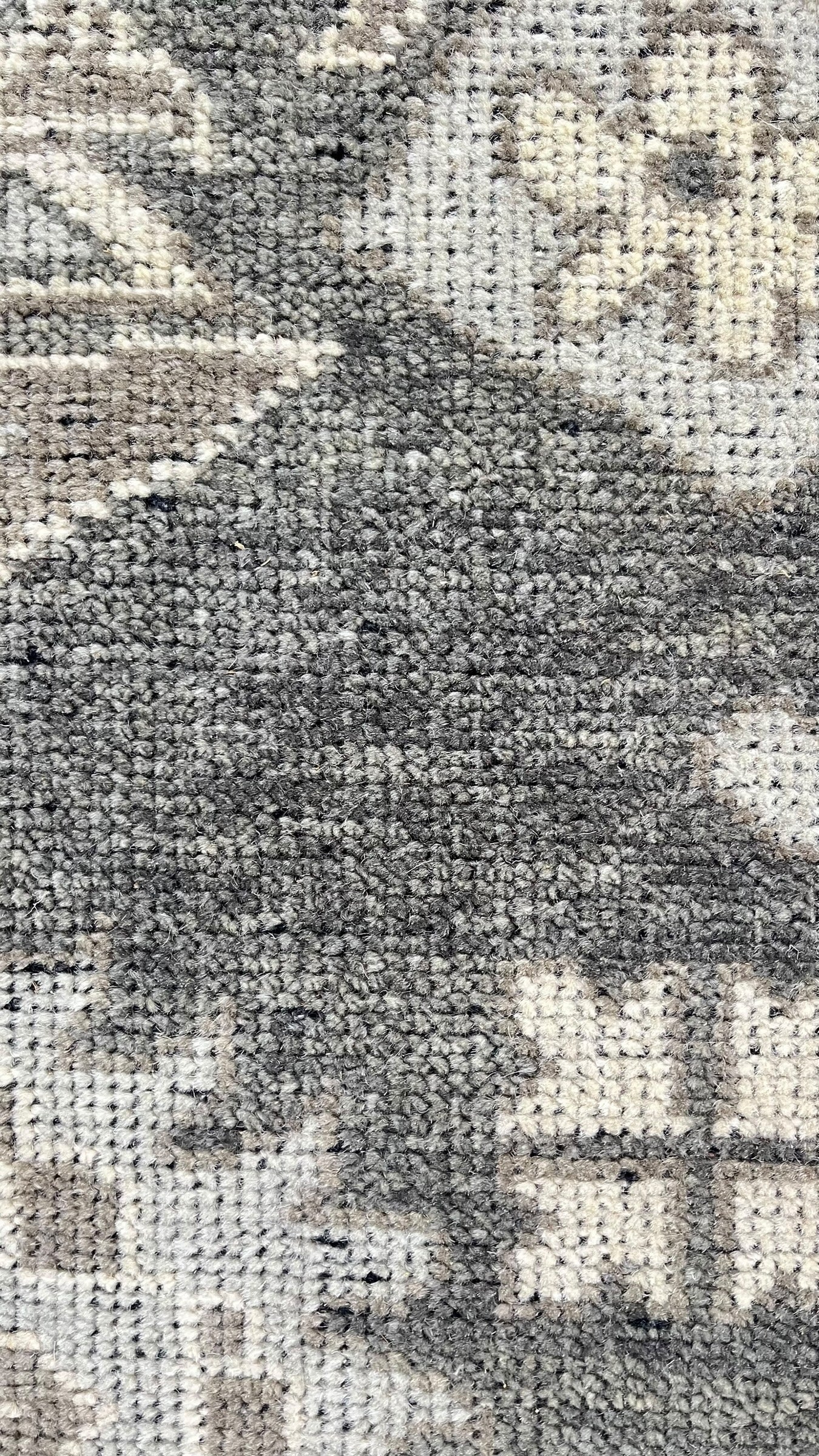 Logan Hand Knotted Wool Rug Charcoal