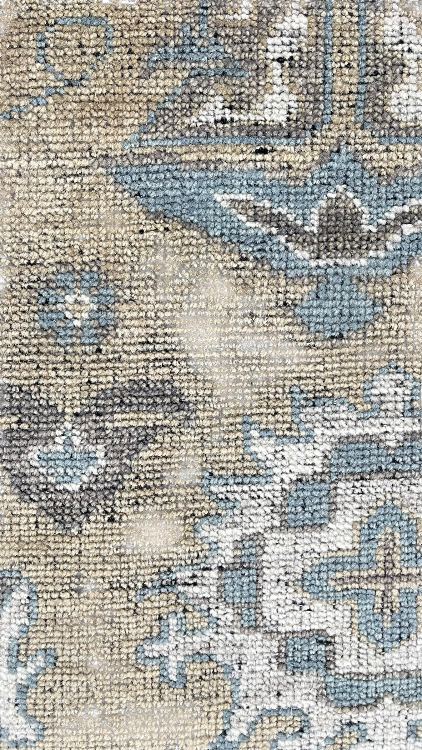 Logan Hand Knotted Wool Rug Sand Beige