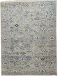 Logan Hand Knotted Wool Rug Sand Beige
