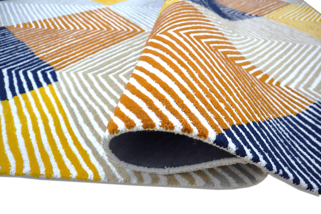 Luna Hand Tufted Wool Rug Multicolor