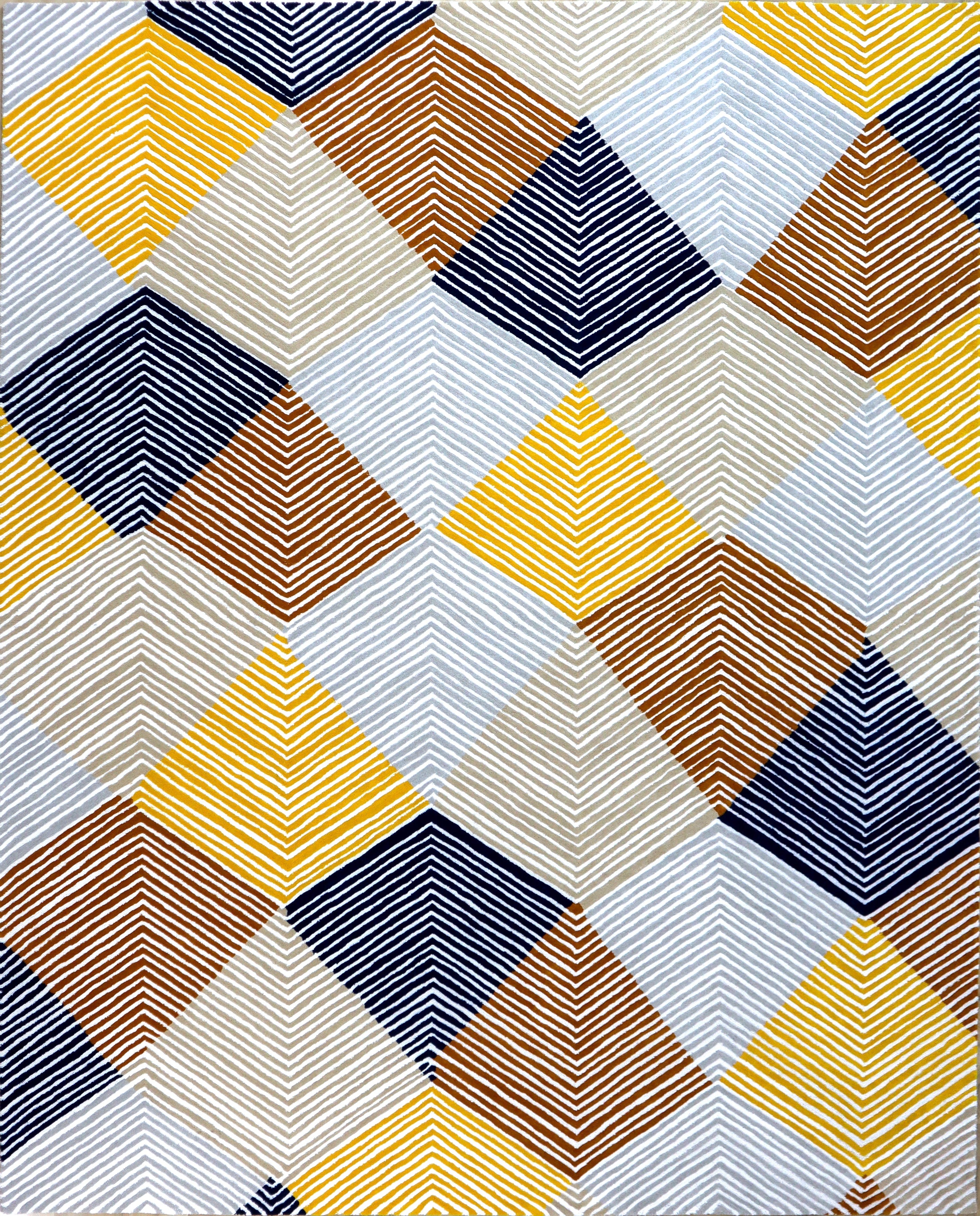 Luna Hand Tufted Wool Rug Multicolor