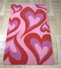 Sweetheart Heart Hand Tufted Wool Rug