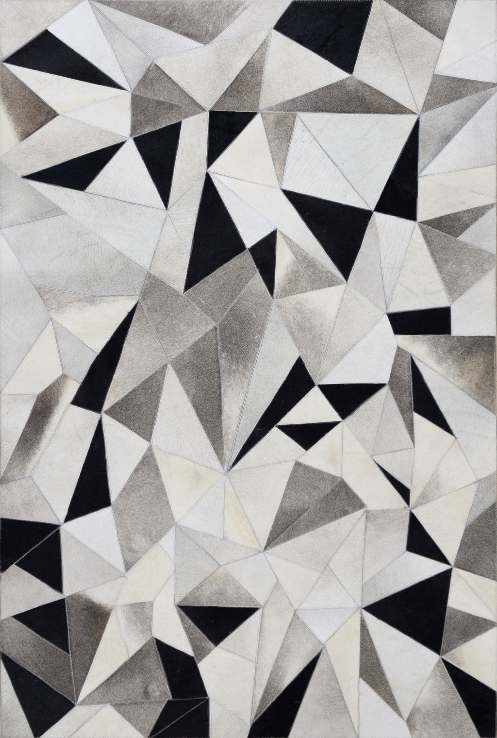 Vectro Abstract Patchwork hide Rug
