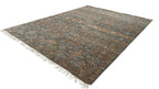 Mast Hand Knotted Wool Rug Charcoal Rust