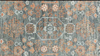 Mast Hand Knotted Wool Rug Charcoal Rust