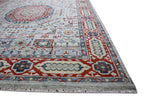 Muna Sherapi Gen Z Hand Knotted Wool Rug Blue