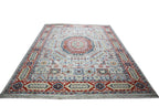 Muna Sherapi Gen Z Hand Knotted Wool Rug Blue