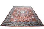 Muna Sherapi Gen Z Hand Knotted Wool Rug Red