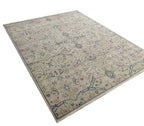 Ranthambore Allover Hand Knotted Wool Rug Beige