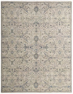 Ranthambore Allover Hand Knotted Wool Rug Beige