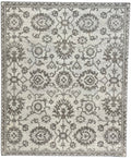 Ray Hand Knotted Wool Rug Ivory