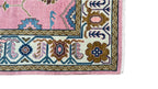 Rogo Traditional Oushak Hand Knotted Wool Rug Pink