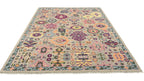 Sienna Hand Knotted Wool Rug Vibrant Multicolor