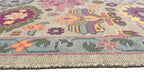 Sienna Hand Knotted Wool Rug Vibrant Multicolor