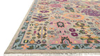 Sienna Hand Knotted Wool Rug Vibrant Multicolor