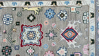 Sultan Traditional Hand Knotted Wool Rug Ash Grey