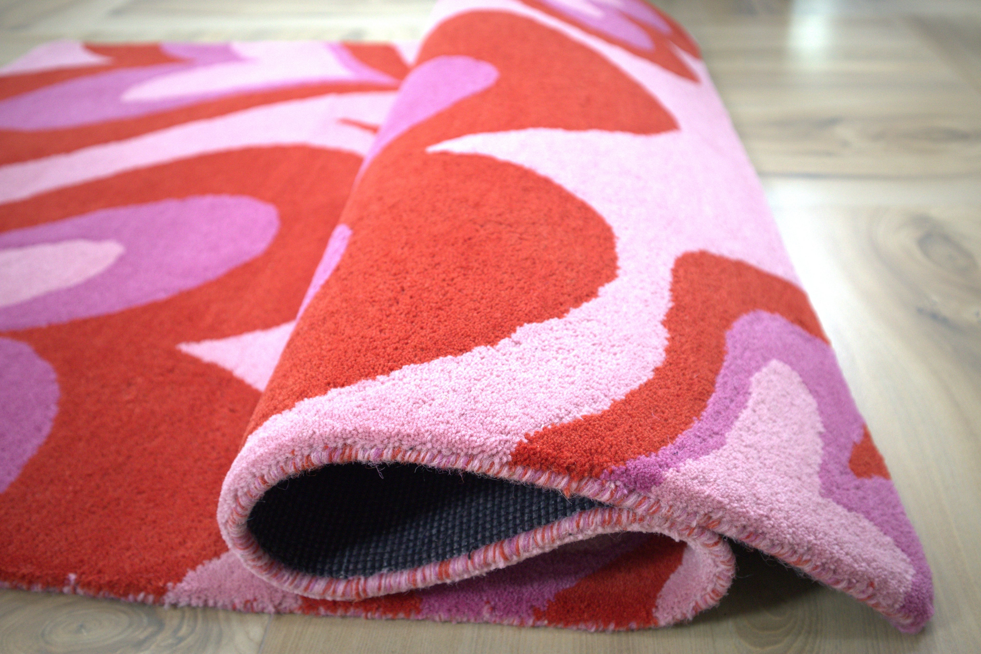 Sweetheart Heart Hand Tufted Wool Rug